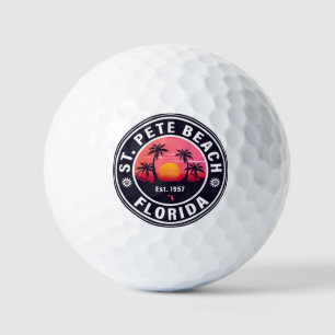 St Pete Beach Florida  atletische stijl 60s Golfballen