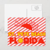 St. Pete Beach, Florida Briefkaart (Voorkant / Achterkant)