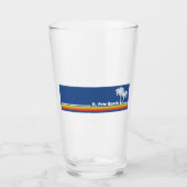 St. Pete Beach Florida Glas (Voorkant)