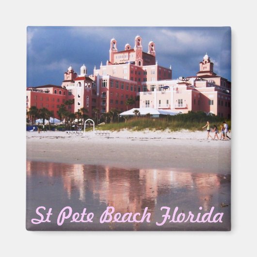 St Pete Beach Florida Magnet (Voorkant)