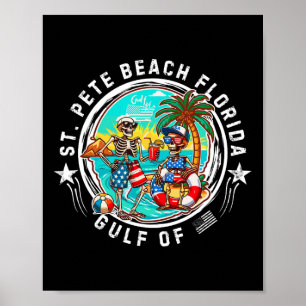 St. Pete Beach Florida Mannen en Vrouwen Poster