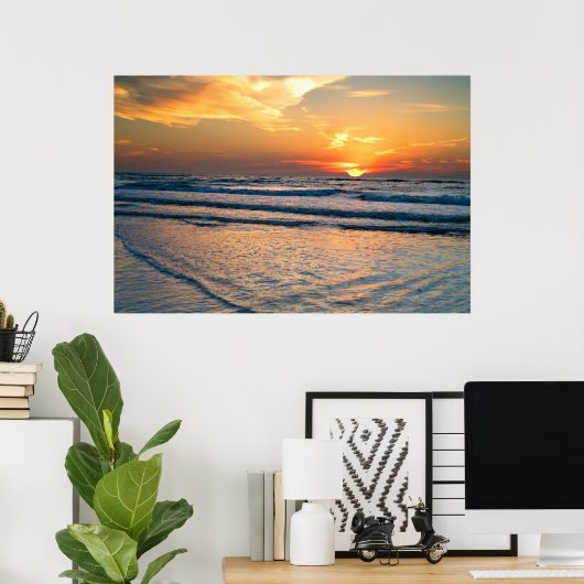 St Pete Beach Florida Poster (Thuiskantoor)