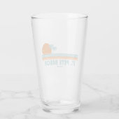 St. Pete Beach Florida Sun Palm Trees Glas (Achterkant)