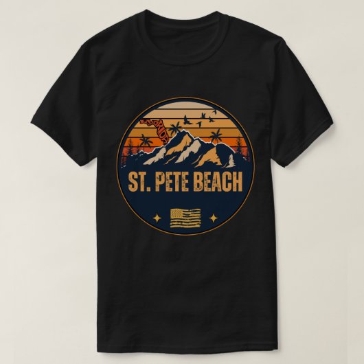 St. Pete Beach, Florida  T-shirt (Design voorkant)
