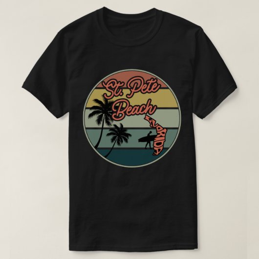 St. Pete Beach, Florida T-shirt (Design voorkant)
