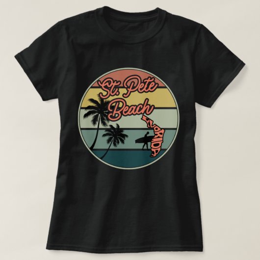St. Pete Beach, Florida T-shirt (Design voorkant)