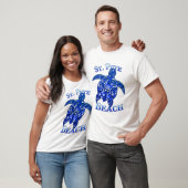 St Pete Beach Florida Vacation Tribal Turtle T-shirt (Unisex)