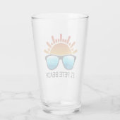 St. Pete Beach Florida Zonnebril Glas (Achterkant)