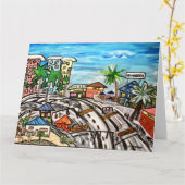 St. Pete Beach Main Drag Gulf Blvd. Kaart (Gele Bloem)