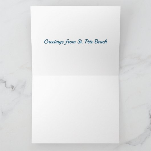 St. Pete Beach Main Drag Gulf Blvd. Kaart (Binnen)