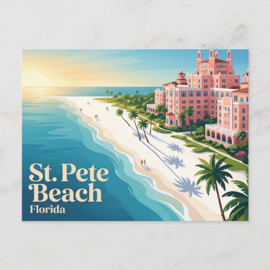 St. Pete Beach VS Briefkaart (Voorkant)
