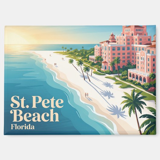 St. Pete Beach VS Magneet (Voorkant)