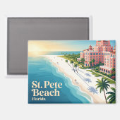 St. Pete Beach VS Magneet (Voorkant / Achterkant)