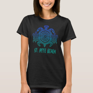 St Pete Beach Zee Schildpadden Duiken Zomer Vaca T-shirt