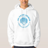 St Pete Beach (zeeschelp) Hoodie (Voorkant)