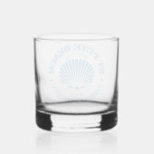 St Pete Beach (zeeschelp) Whisky Glas (Achterkant)