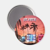 ST, PETE FL MAGNEET (Voorkant / Achterkant)