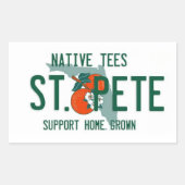 St. Pete Home Grown Sticker (Voorkant)