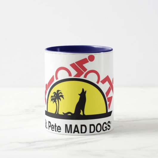 St. Pete Mad Dogs Coffee Cup Mok (Midden)