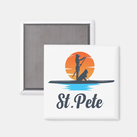 St Pete Magnet (Voorkant / Achterkant)