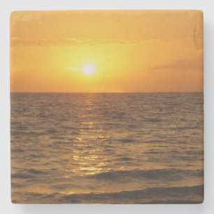 St. Pete Sunset Stenen Onderzetter