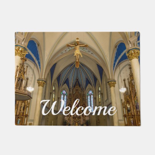 St. Peter Altaar Welkom Mat (Voorkant)