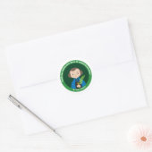 St. Peter Chanel Ronde Sticker (Envelop)