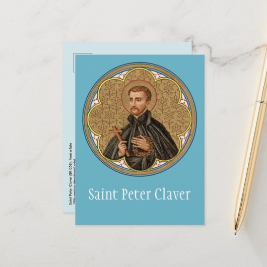St. Peter Claver (BK 058) Briefkaart (Voorkant / Achterkant in situ)