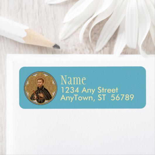 St. Peter Claver (BK 058) Etiket (Insitu)