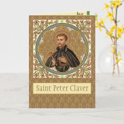 St. Peter Claver (BK 058) Kaart (Gele Bloem)