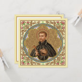 St. Peter Claver (BK 058) Kaart (Voorkant / Achterkant in situ)