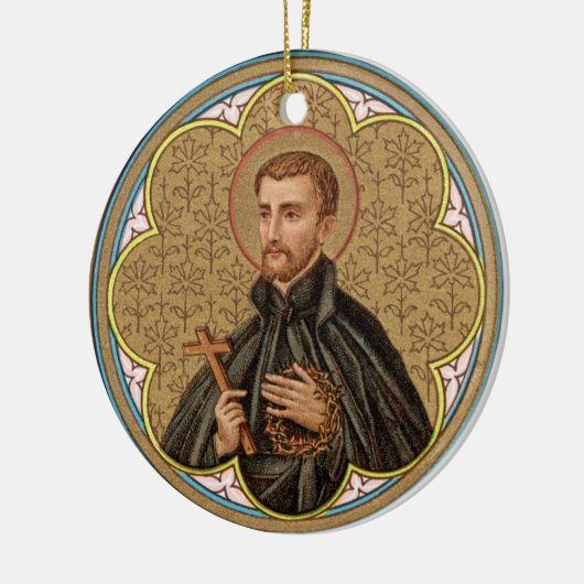 St. Peter Claver (BK 058) Keramisch Ornament (Links)