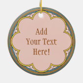 St. Peter Claver (BK 058) Keramisch Ornament (Achterkant)