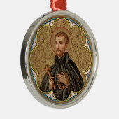 St. Peter Claver (BK 058) Metalen Ornament (Rechts)