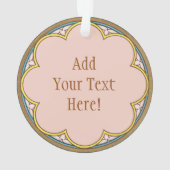 St. Peter Claver (BK 058) Ornament (achterkant)