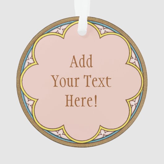 St. Peter Claver (BK 058) Ornament (achterkant)