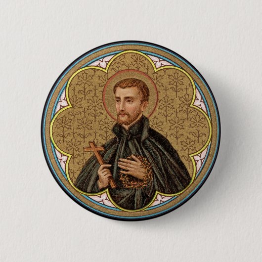 St. Peter Claver (BK 058) Ronde Ronde Button 5,7 Cm (Voorkant)