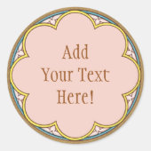 St. Peter Claver (BK 058) Ronde Sticker (Voorkant)