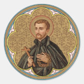 St. Peter Claver (BK 058) Ronde Sticker (Voorkant)