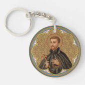 St. Peter Claver (BK 058) Round Sleutelhanger (Voorkant)