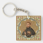 St. Peter Claver (BK 058) Square Sleutelhanger (Voorkant)