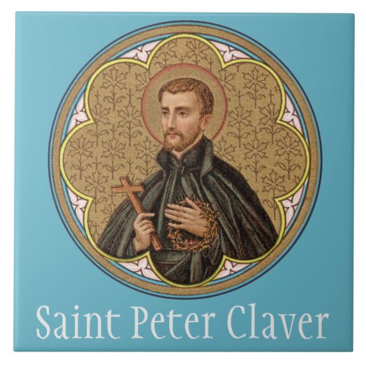 St. Peter Claver (BK 058) Tegeltje (Voorkant)