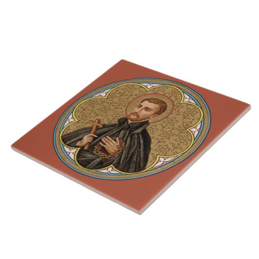 St. Peter Claver (BK 058) Tegeltje (Zijkant)