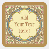 St. Peter Claver (BK 058) Vierkante Sticker (Voorkant)
