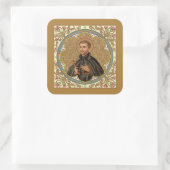 St. Peter Claver (BK 058) Vierkante Sticker (Tas)