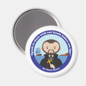 St. Peter Claver Magneet (Voorkant / Achterkant)