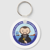 St. Peter Claver Sleutelhanger (Voorkant)