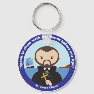 St. Peter Claver Sleutelhanger