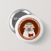 St. Peter Damian Ronde Button 5,7 Cm (Voorkant /achterkant)