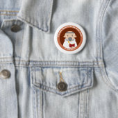 St. Peter Damian Ronde Button 5,7 Cm (In situ)